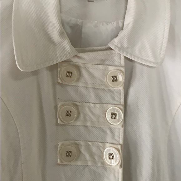 Vintage White Denim Jacket - Picture 2 of 3